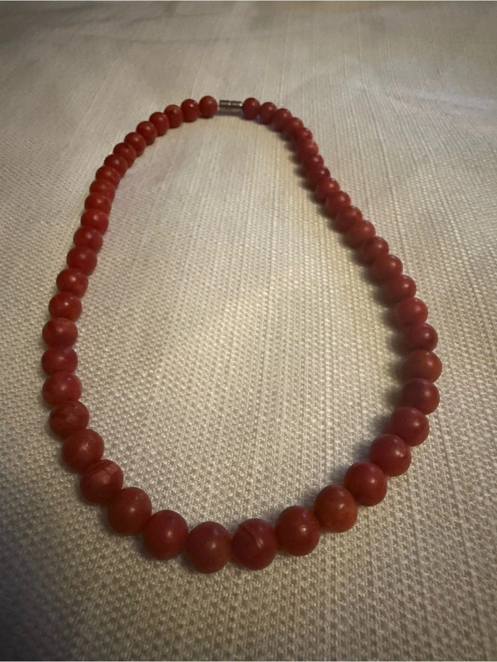Red Beaded Necklace
